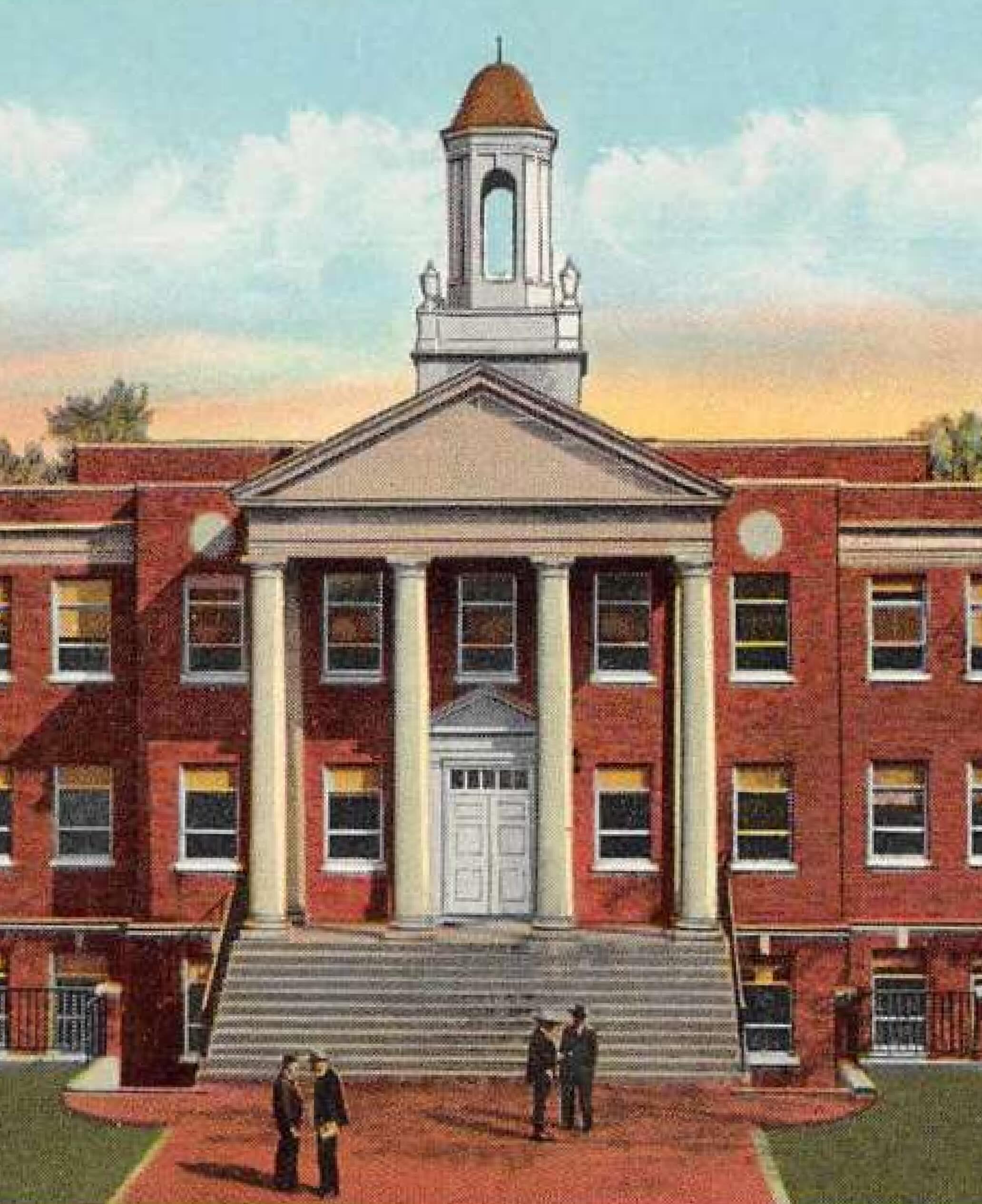 Prince Edward County Courthouse in Farmville, Virginia